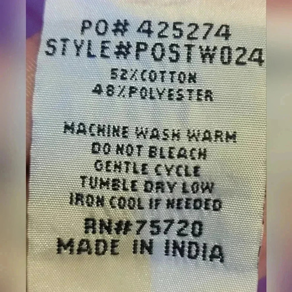 Outpost Makers Shirt, Mens Size Large, Salmon Color, Long Sleeve, Button Up - Picture 5 of 7